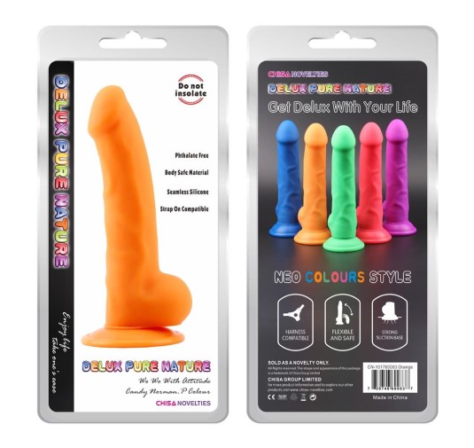 Dildo realistyczne penis naturalne przyssawka 21cm